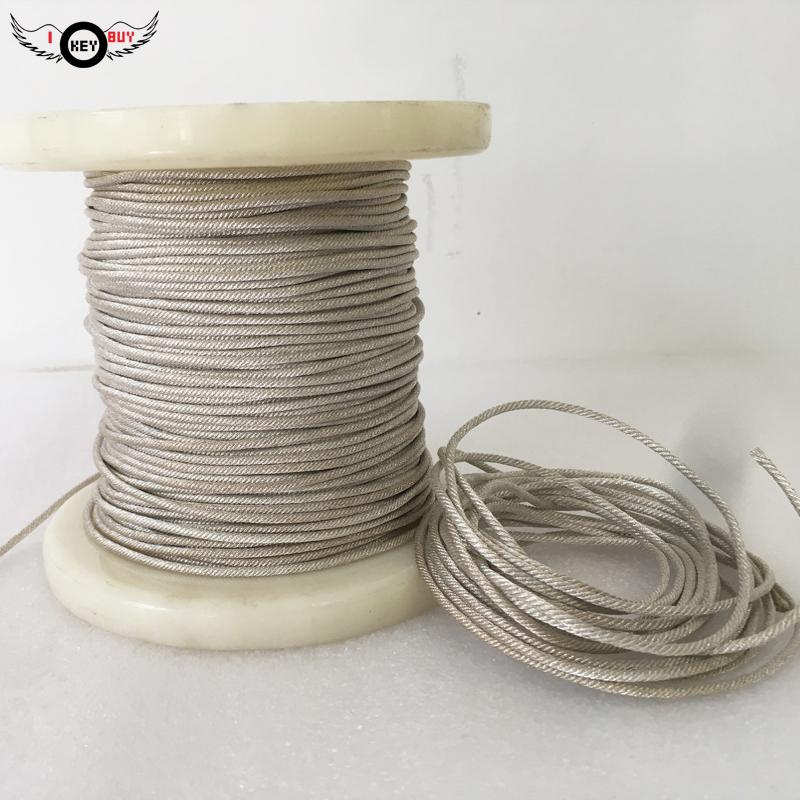 Copper Wire Roll - 5 m/Lot 12/24/32/48 Strand Silver Speaker
