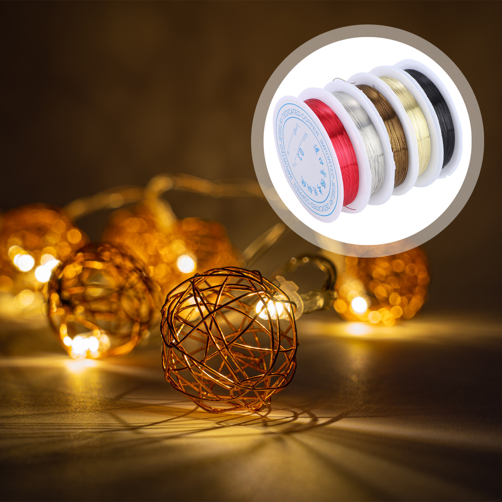 5 Rolls 26 Gauge Copper Wire J - Copper Wire Roll 评论和价格