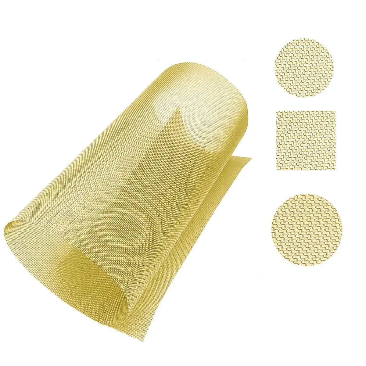 1Pcs Brass Wire Mesh 15x15/30x - Copper Wire Roll 评论和价格