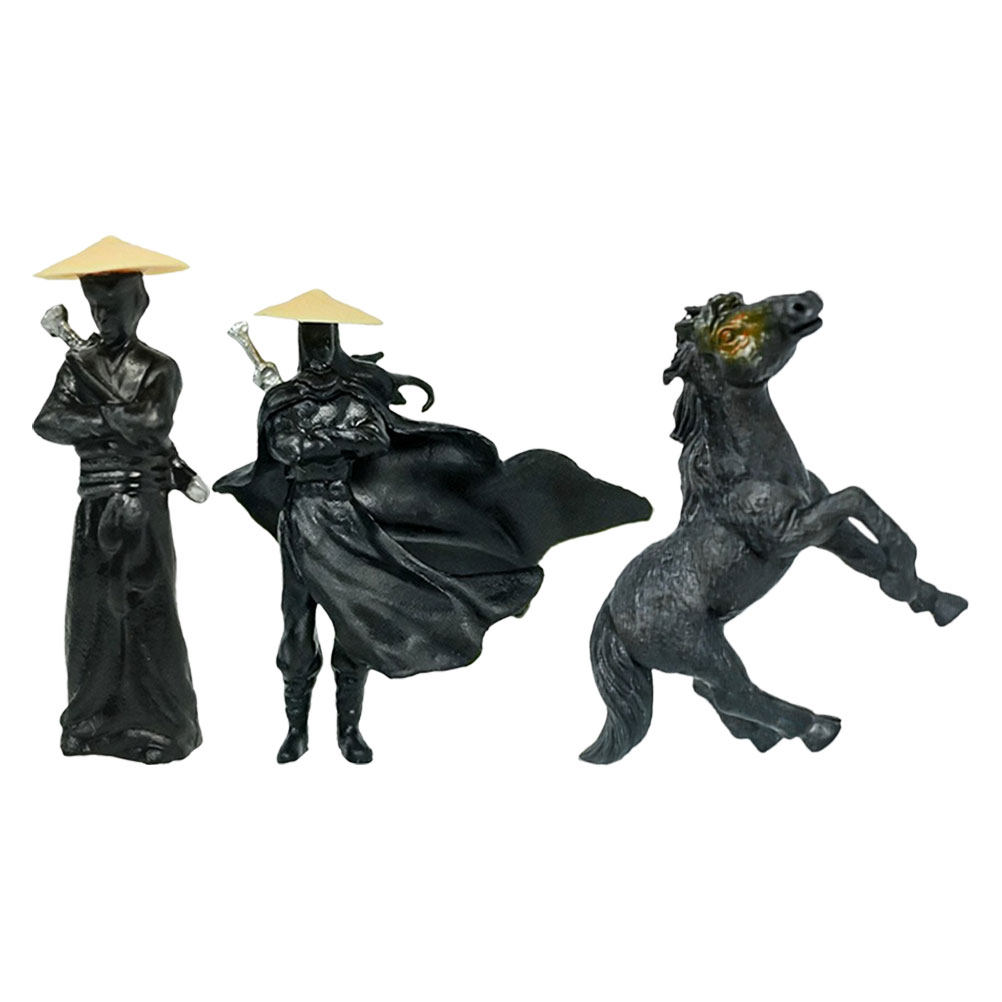 3Pcs Ancient Chinese Knight Sc - Bonsai Garden Art 评论和价格