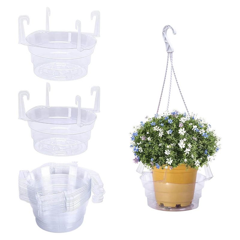 ABGG-15 Pcs Plant Water Catche - Drip Tray Saucer 评论和价格