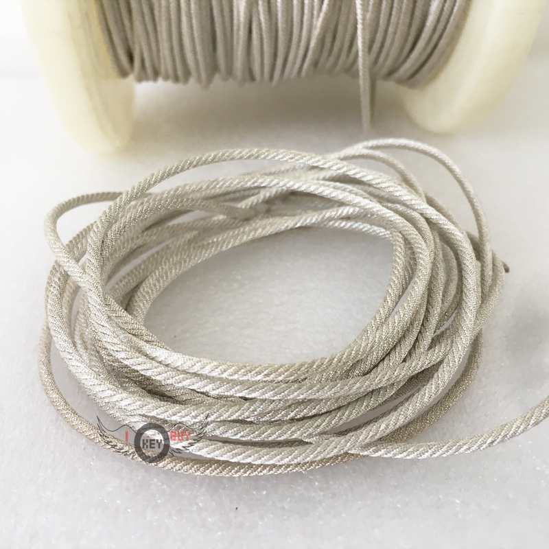 5 m/Lot 12/24/32/48 Strand Sil - Copper Wire Roll 评论和价格