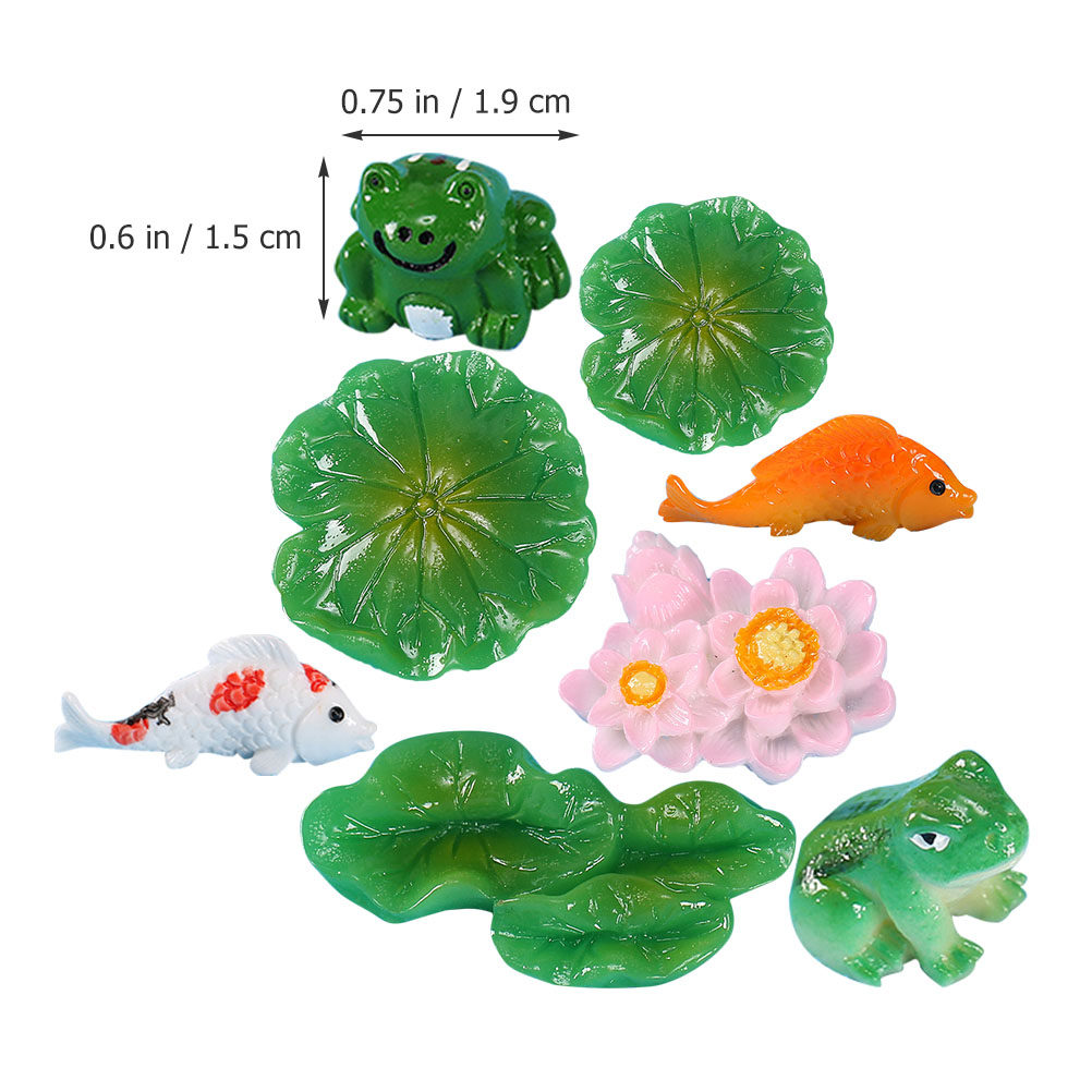 1Set Mini Frog Garden Ornament - Bonsai Garden Landscape Design 评论和价格